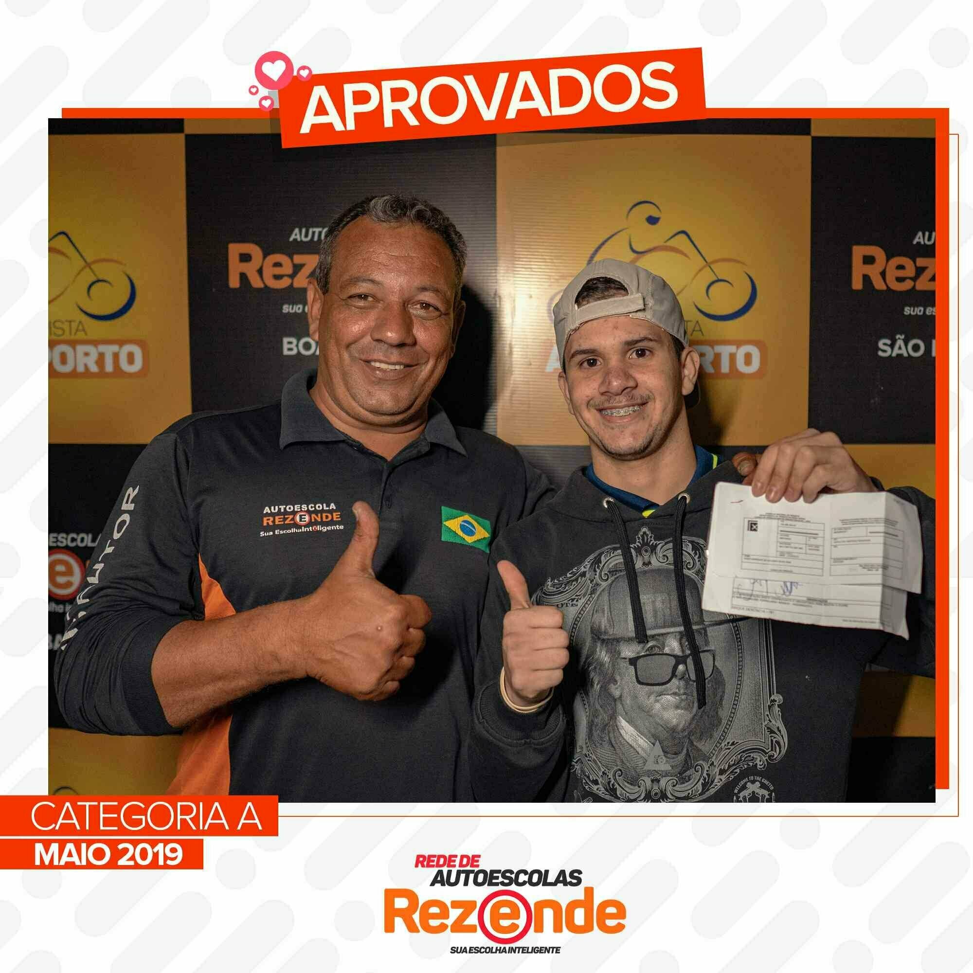 Maio 2019 | Aprovados Categoria A