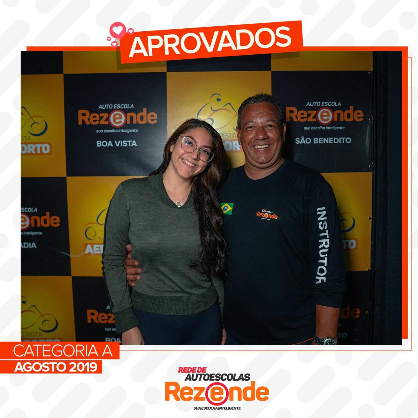AGOSTO 2019 | Aprovados Categoria A