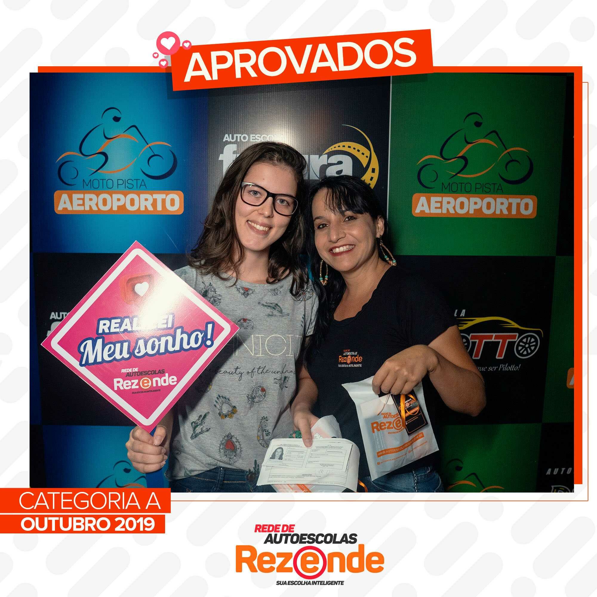 OUTUBRO 2019 | Aprovados CAT A