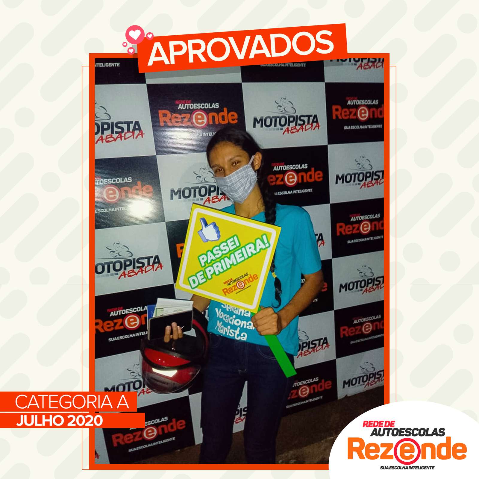 Julho 2020 | Aprovados CAT A