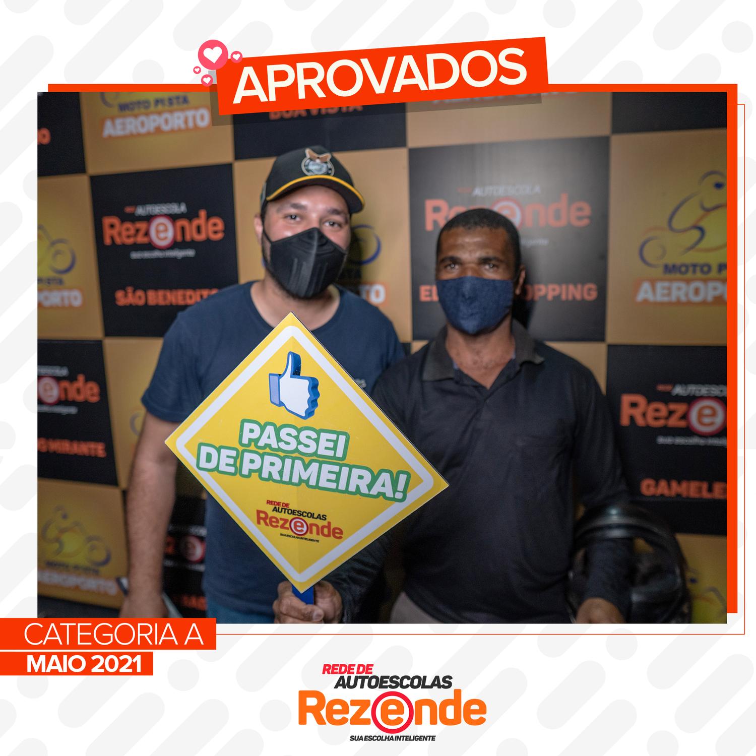 Maio 2021 | Aprovados CAT A