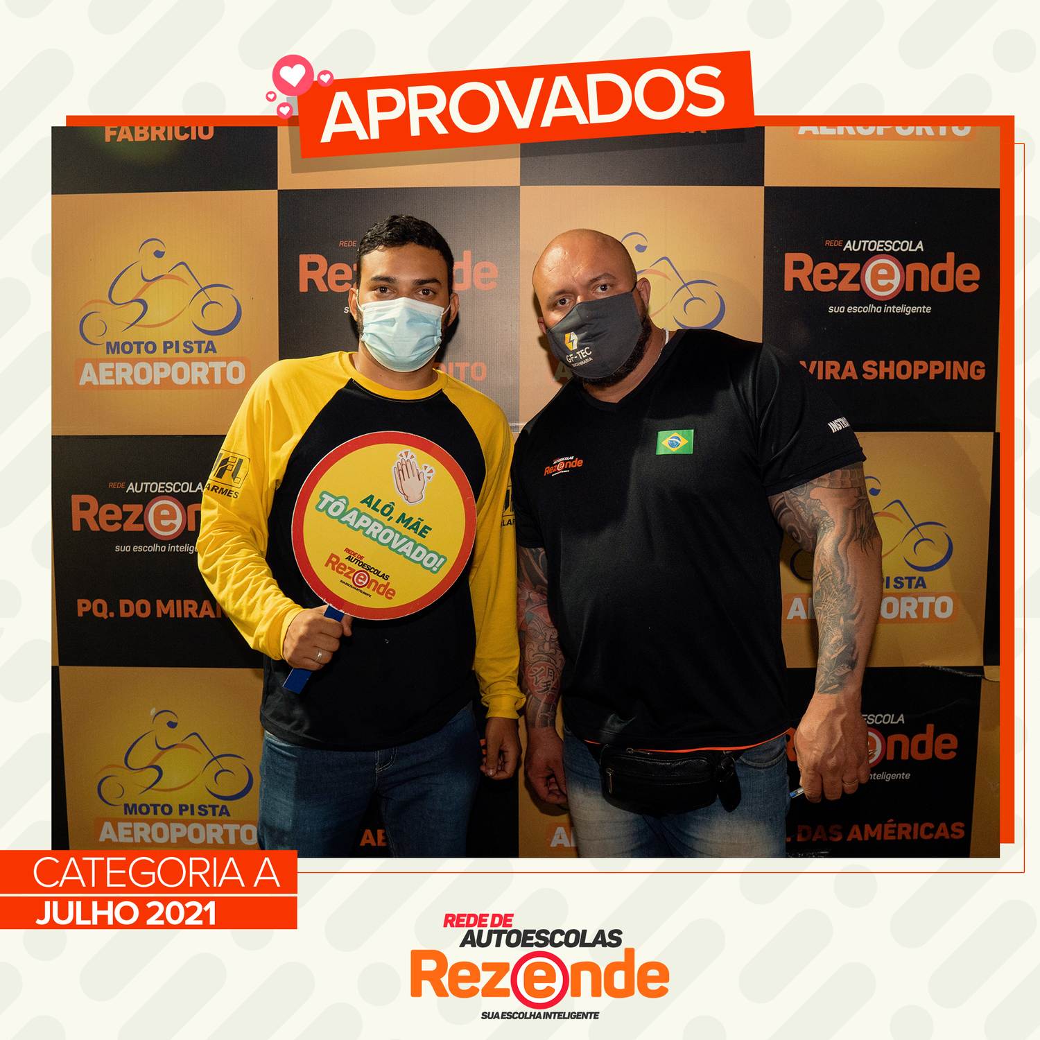 Agosto 2021 | Aprovados CAT A