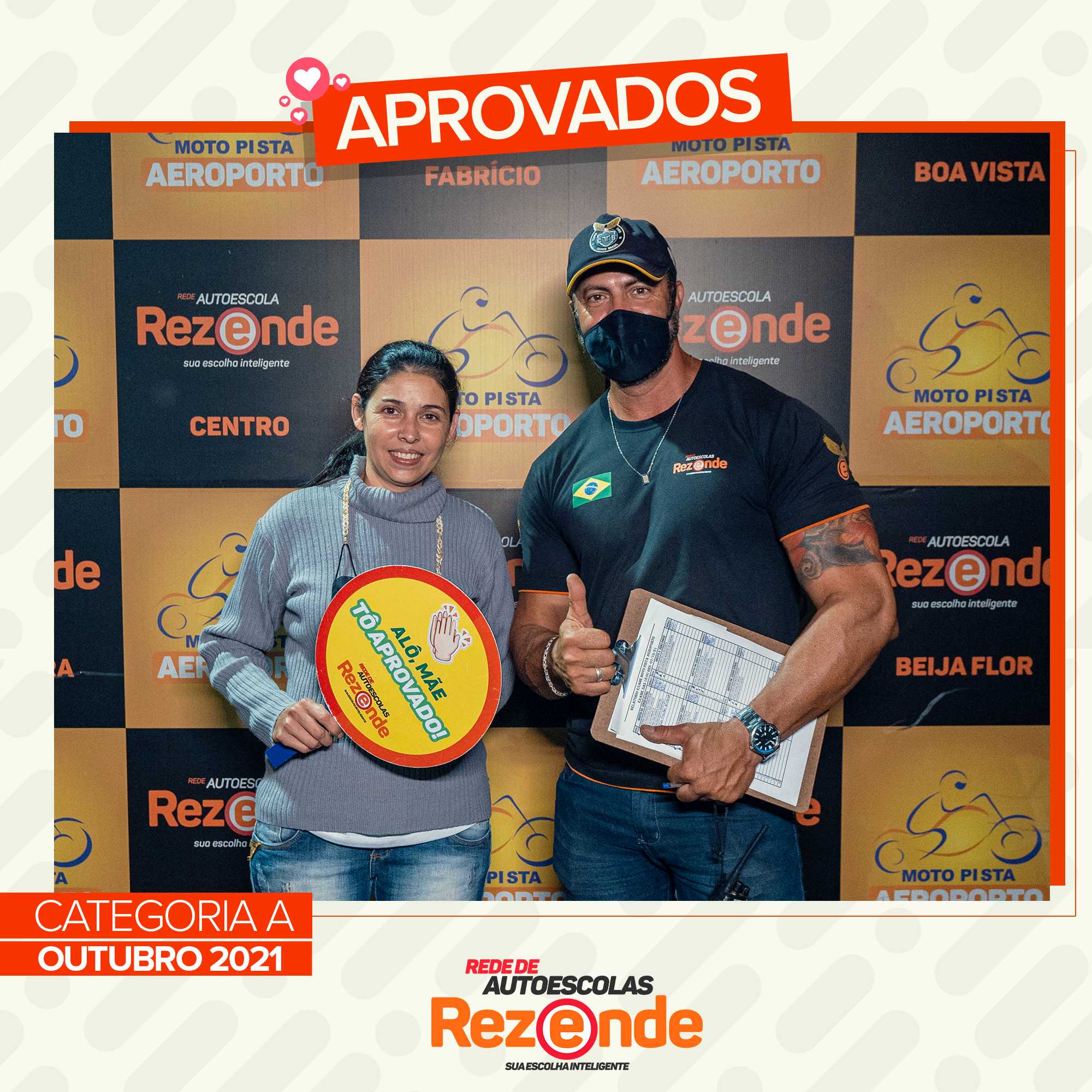 Outubro 2021 | Aprovados CAT A