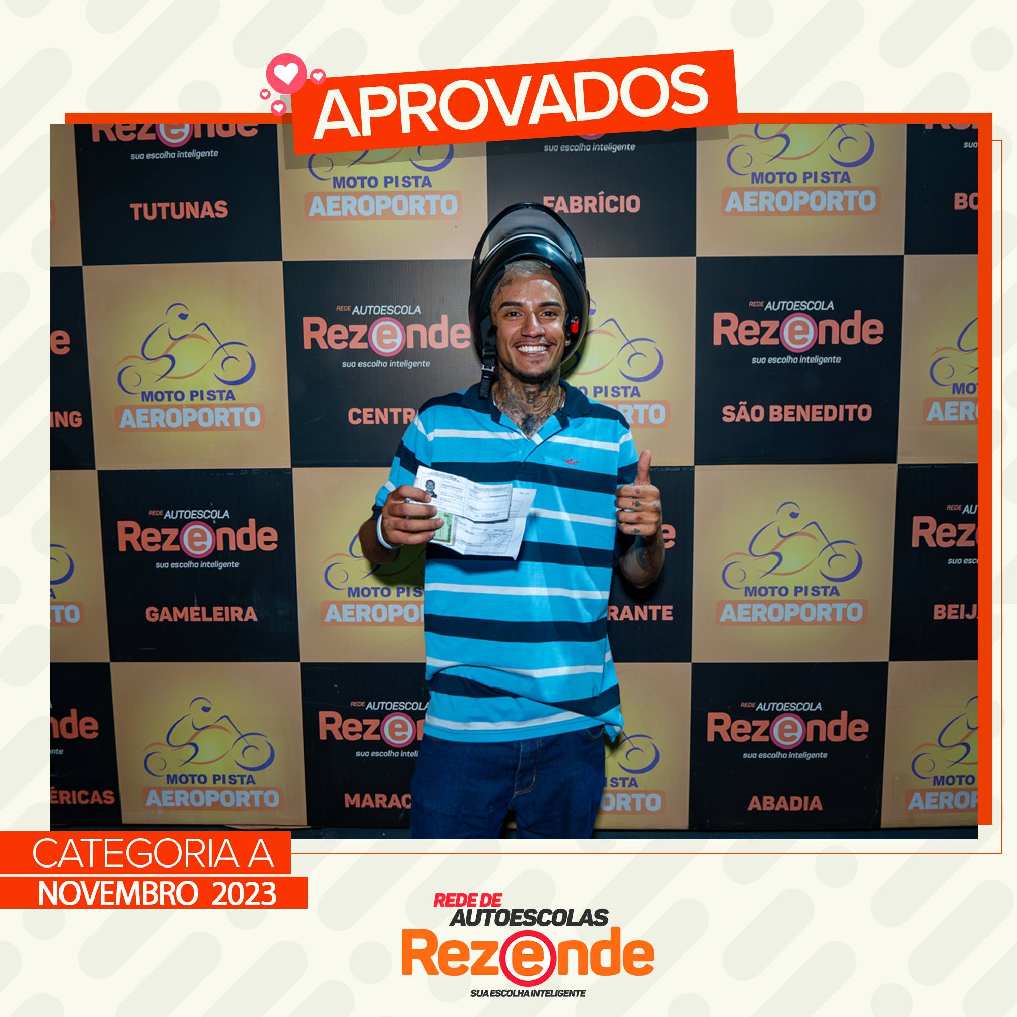 Novembro 2023 | Aprovados CAT A